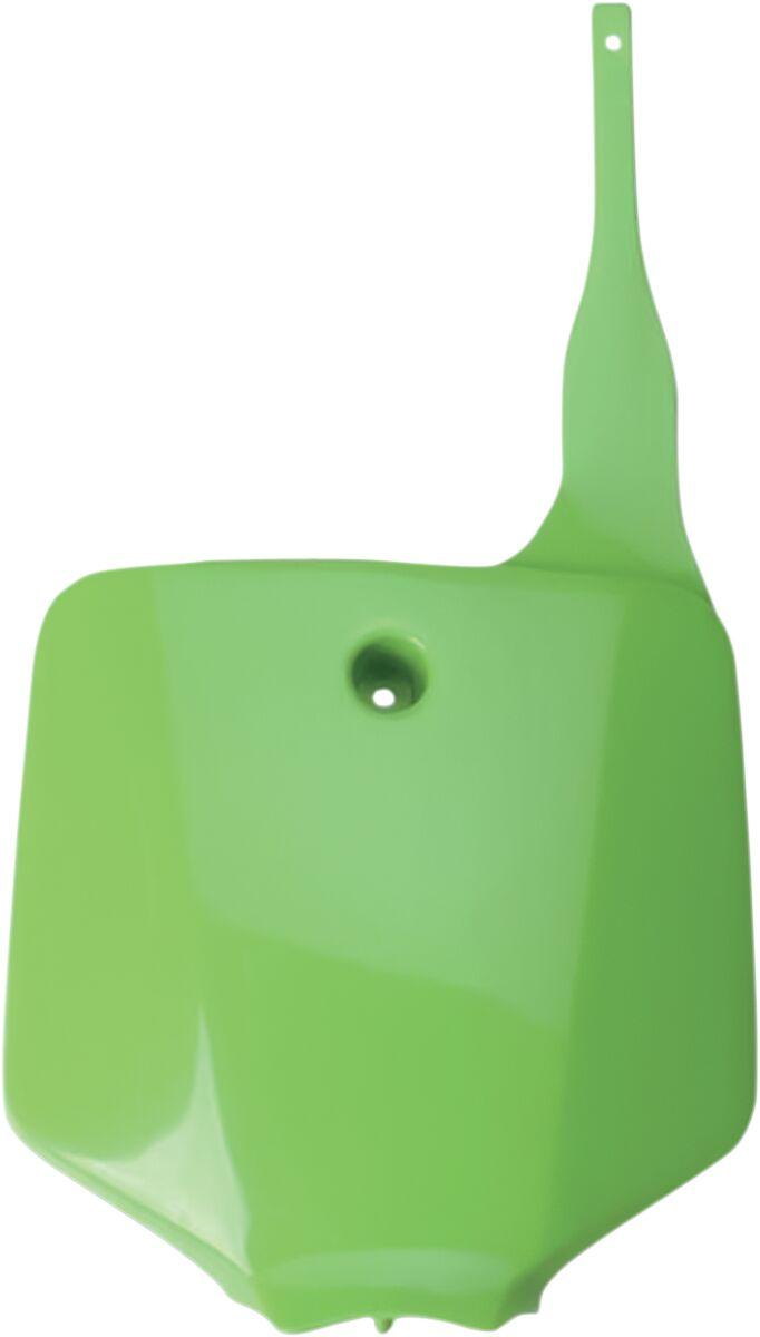 UFO Front Number Board For Kawasaki KLX110 2002-2009 - KX Green
