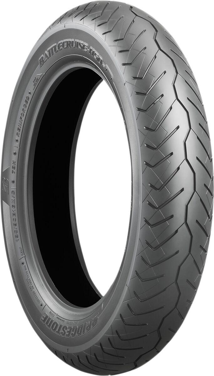 Bridgestone Battlecruise H50 Front Tyre Blackwall TL 65H 130 80B17"