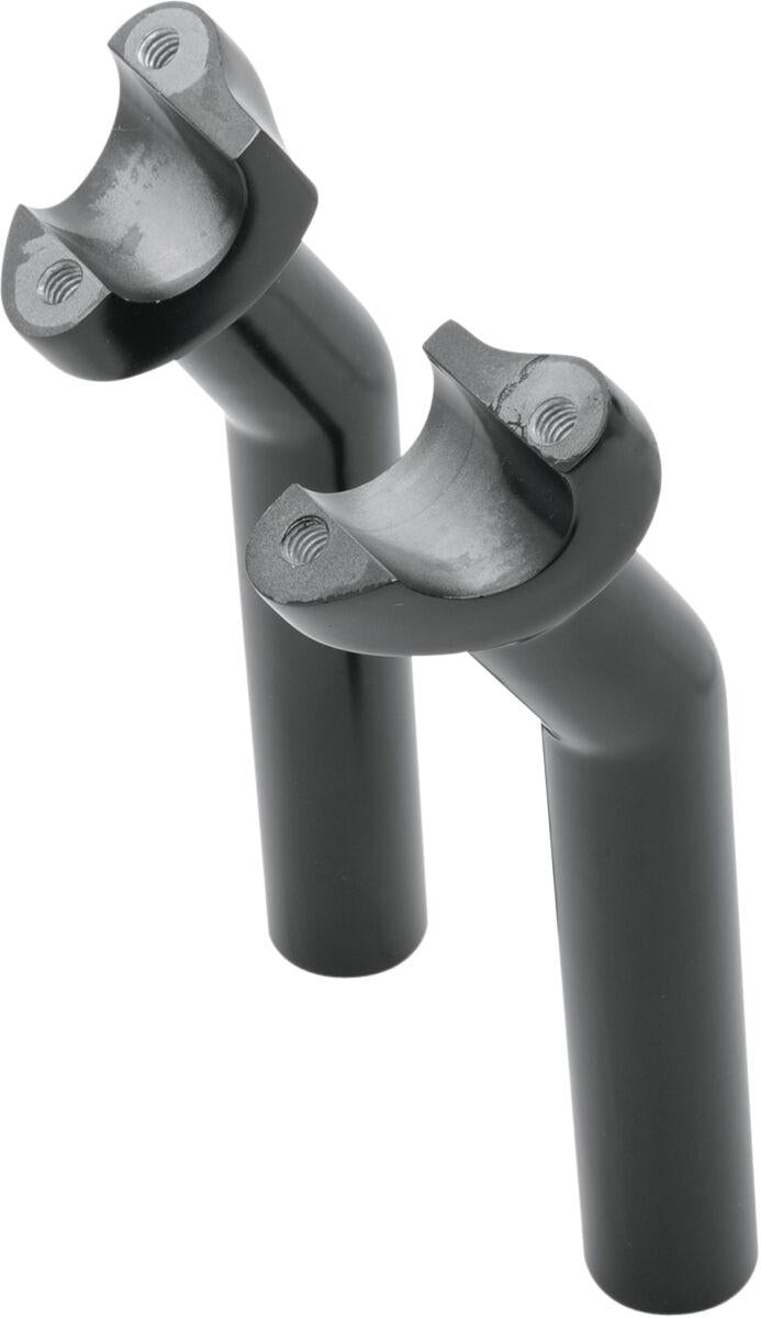 Drag Specialties Forged Aluminium Handlebar Riser 16.5 cm Rise - Black