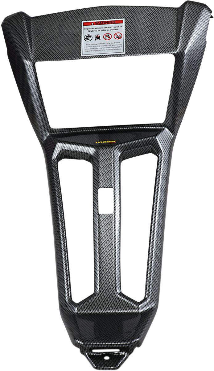 Maier Console Dash For Yamaha YXZ 1000 R 2016-2025 - Black Carbon Fiber