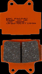 EBC Organic Base FA Brake Pads For Yamaha FZ 600 1986-1988 Rear