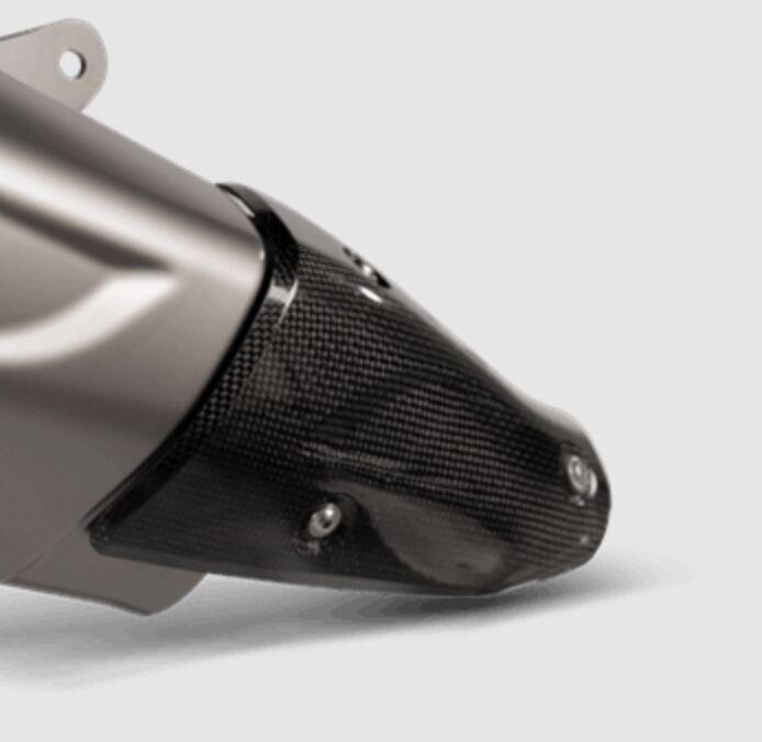 Akrapovic Heat Shield For Vespa GTS 300 HPE 2021-2024 - Black