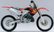 Tecnosel Team Honda Seat Cover For Honda CR125 1998-1999 - Black/Red/White