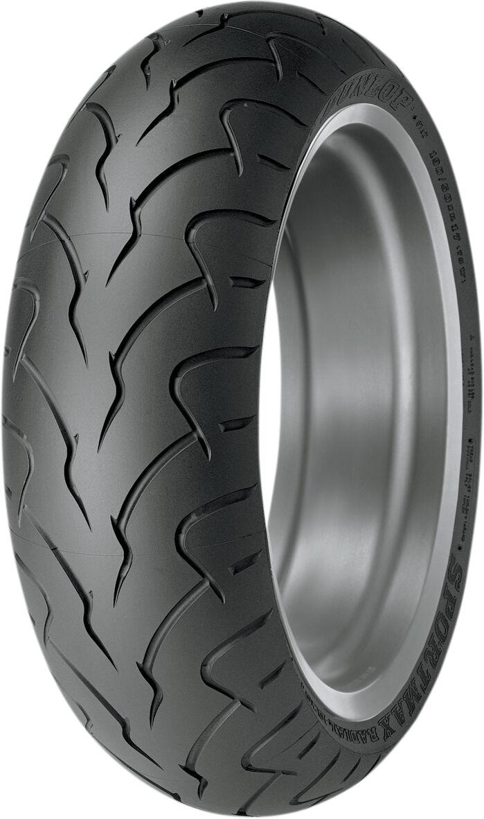 Dunlop D207 ZR Rear Tyre Blackwall TL 74W 180 55ZR18"