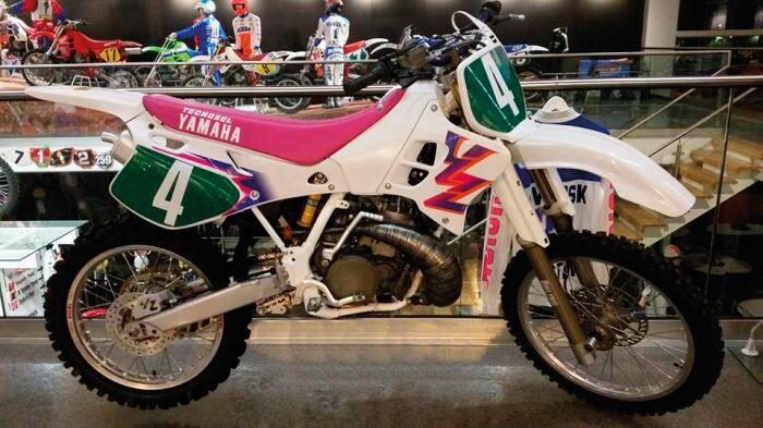 Tecnosel Team Yamaha Seat Cover For Yamaha YZ125 1993-1995 - Pink