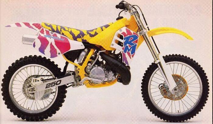 Tecnosel Team Suzuki Seat Cover For Suzuki RM125 1989-1992 - Yellow