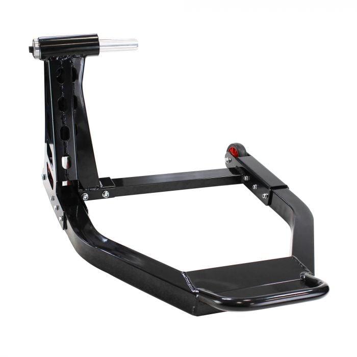 BikeTek Aluminium Pro Single Sided Box Section Rear Paddock Stand with 21.7mm Pin