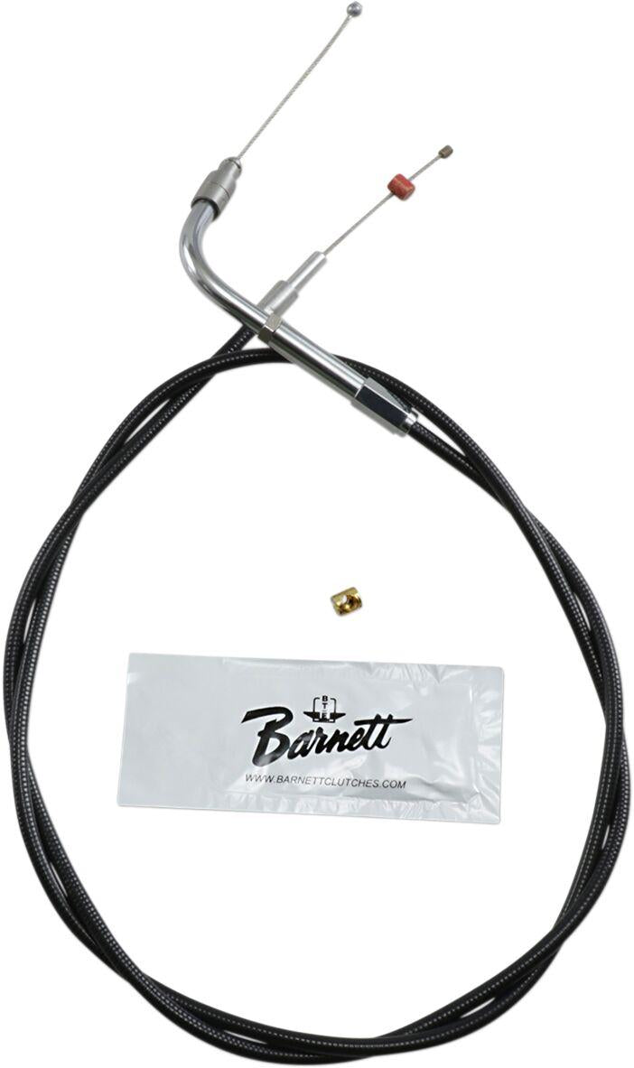 Barnett  Vinyl Throttle Idle Cable For Harley Davidson FLSTC1584 2010-2011 101.5 cm (40") - Black