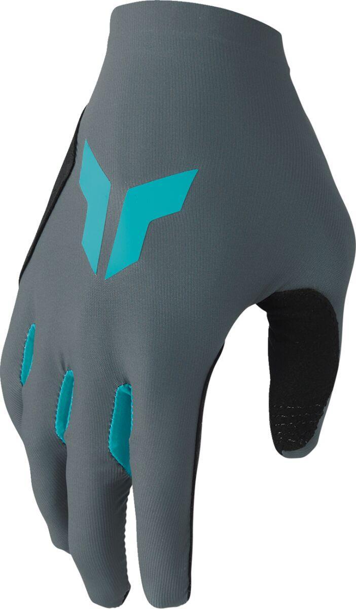 Thor Womens Sportmode Iconic Gloves - Aqua/Black/Grey