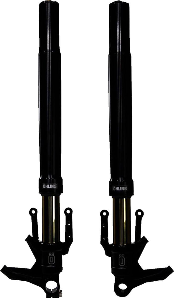 Ohlins Line Forks For Harley Davidson FLHXSE 1977 2023-2024 - Black