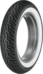 Dunlop D402 Front Tyre Wide Whitewall TL 72H MT90-16"