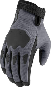 Icon Hooligan CE Gloves - Black Grey