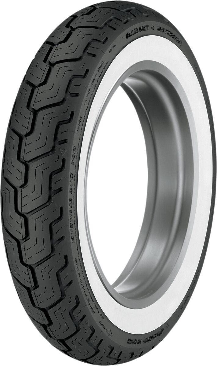 Dunlop D402 Rear Tyre Wide Whitewall TL 77H MU85B16"