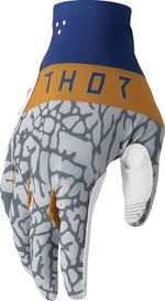 Thor Sportmode Bravo Gloves - Copper/Grey/Navy/White