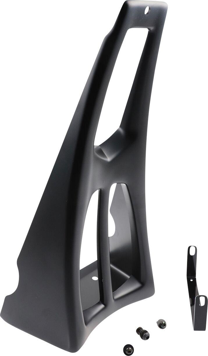 Cult Werk Spoiler Custom For Harley Davidson FLHR 1584 2008 Front - Black