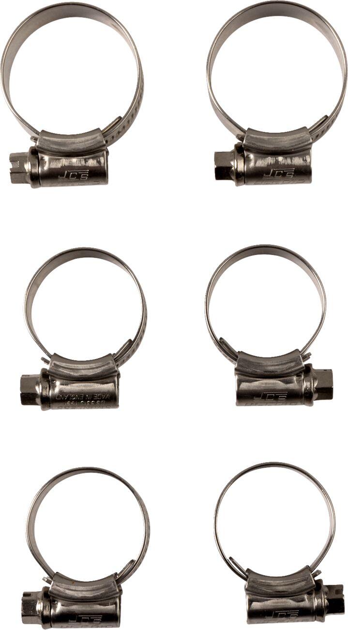 Samco Radiator Hose Clamp Kit For Gas Gas EC250F 2024-2025 - Silver