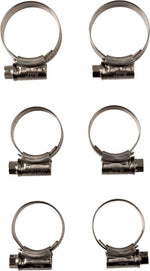 Samco Radiator Hose Clamp Kit For Gas Gas EC250F 2024-2025 - Silver