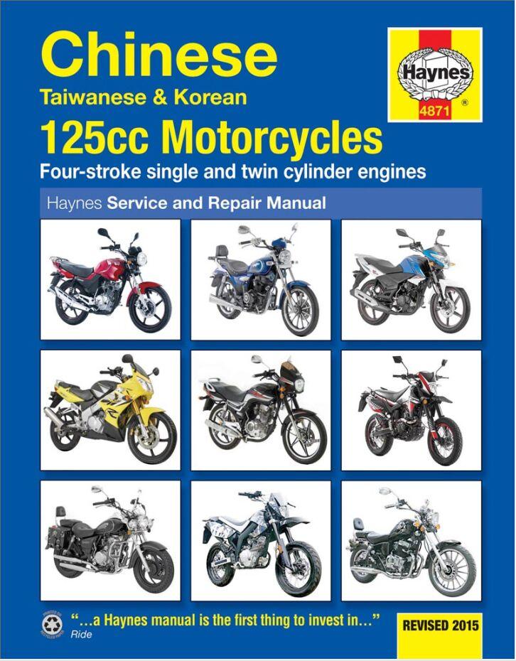 Haynes Service Manual For Kymco CK1 125 2014