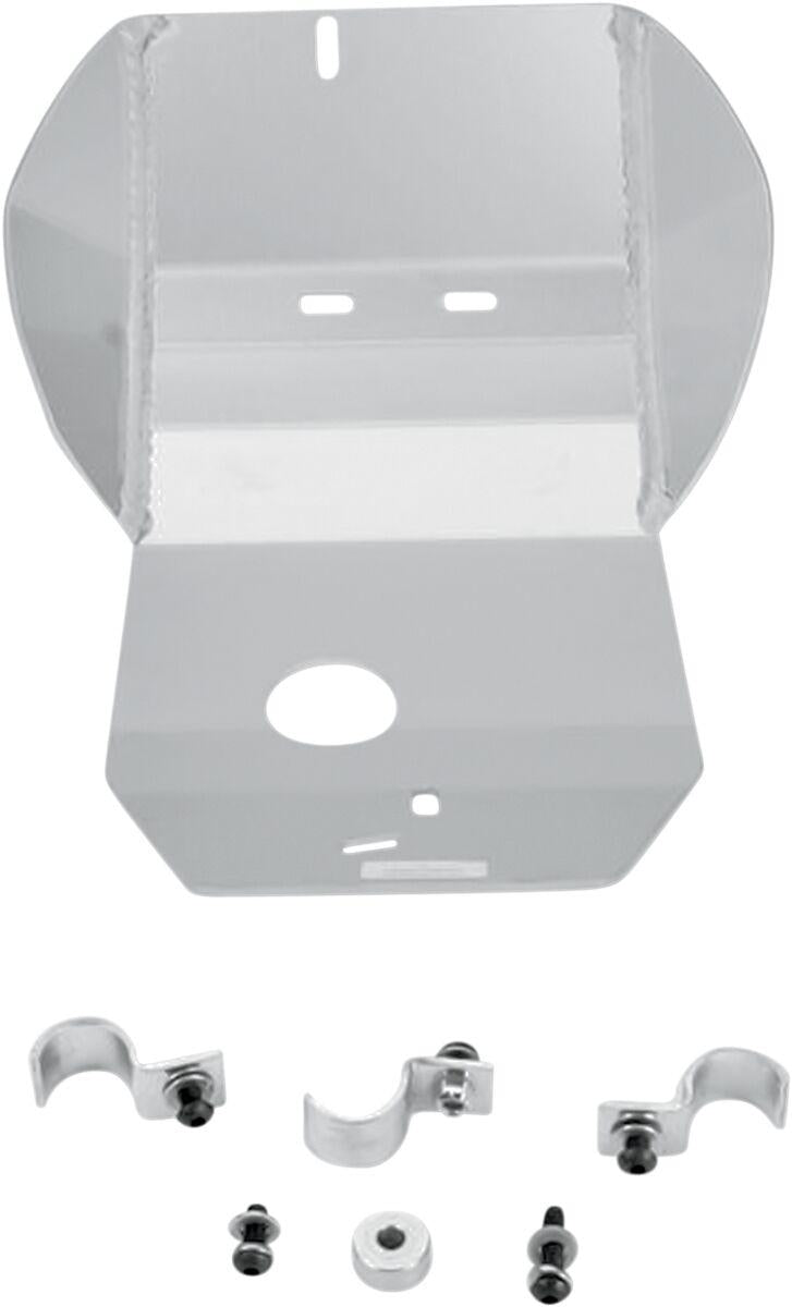 Moose Racing Aluminium Skid Plate For Yamaha WR400F 1998-2002 - Silver