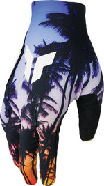 Thor Sportmode SD Gloves - Black Blue Light Purple Orange