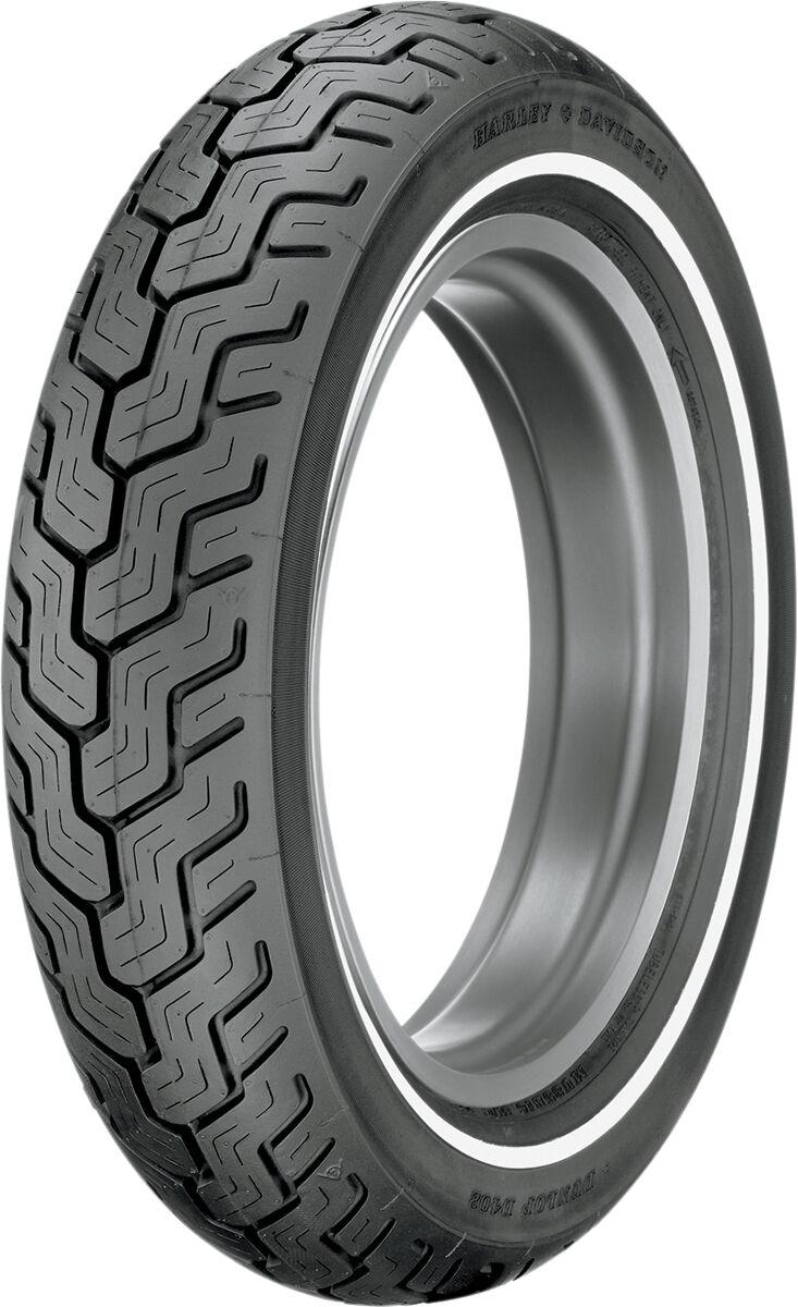 Dunlop D402 Rear Tyre Narrow Whitewall TL 77H MU85B16"