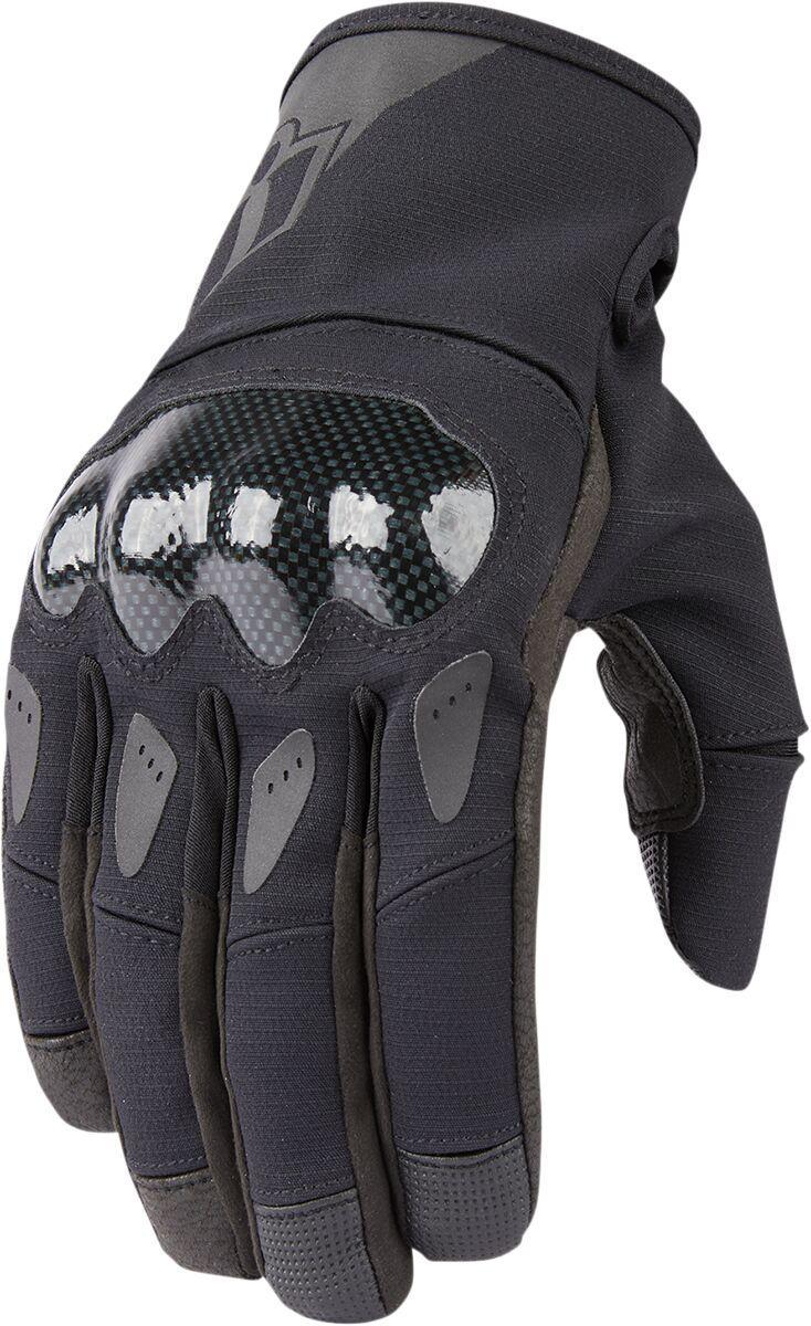 Icon Stormhawk Gloves - Black Grey
