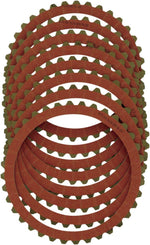 Alto Products Eagle Organic Clutch Friction Plate Set For Harley Davidson FLHR 1340 1994-1997 - Red