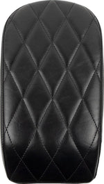 LE Pera Bare Bones Series Pillion Pad For Harley Davidson FLDE 1750 ABS 2018-2020 Black Diamond Stitching - Black
