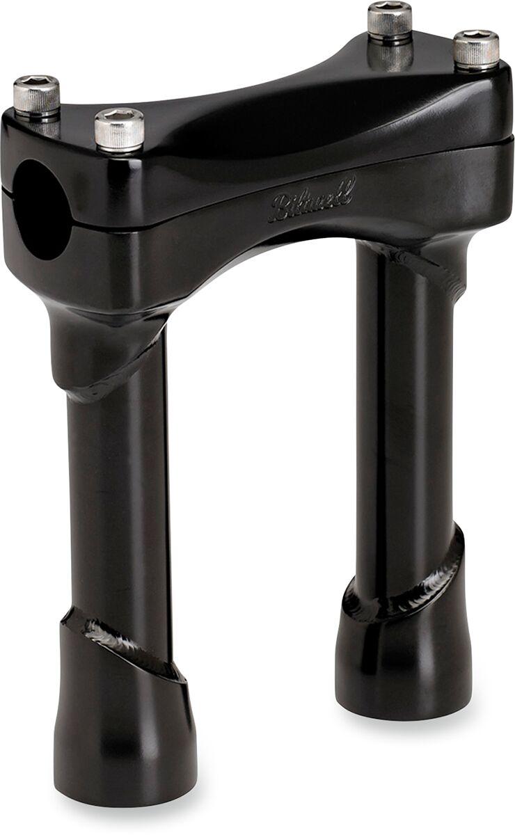 Biltwell Murdock Handlebar Risers 25.5 cm (10") - Black Satin