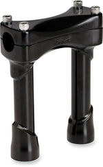 Biltwell Murdock Handlebar Risers 25.5 cm (10") - Black Satin