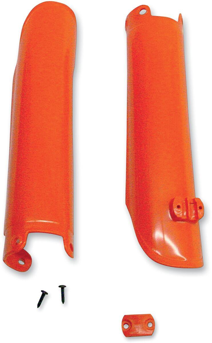 UFO Fork Guards For KTM  EXC125 2001-2007 - Orange