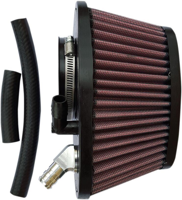 Trask Powerflow Air Cleaner Kit For Indian Scout 60 2016-2022 - Black/Red