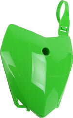 UFO Front Number Board For Kawasaki KLX110 2010-2020 - KX Green