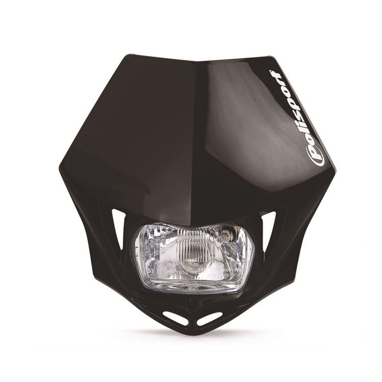 Polisport MMX Universal Headlight - Black