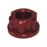 Apico Axle Nut Rear M16 X 1.5 For Honda CRF250L & CRF250F 2013-2023, CRF300L 2021-2023 Red