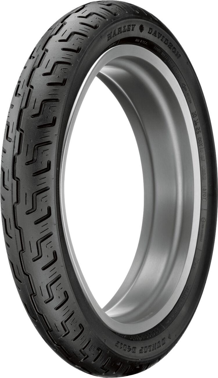Dunlop D401 Front Tyre Blackwall TL 73H 130 90B16"