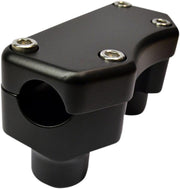 Drag Specialties Handlebar Riser & Top Clamp Kit 38.1 mm Rise - Black