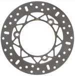 EBC D-Series Round Brake Disc For Suzuki UH 125 ABS 2014-2020 Fits Front Or Rear - Stainless Steel