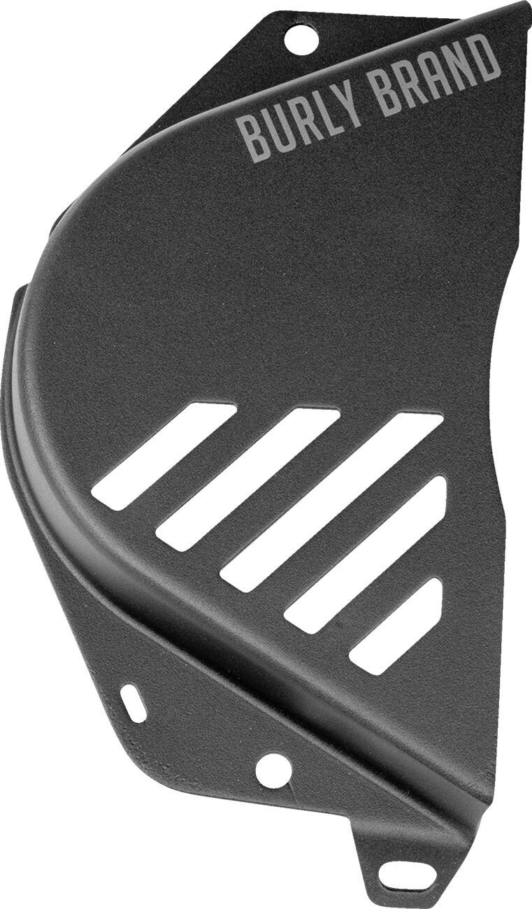 Burly Slash Cut Sprocket Cover For Honda CMX 1100 Rebel 2021-2024 Front - Black