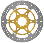 EBC X-Series Brake Disc For Ducati Diavel V4 1200 ABS 2023-2026 Fits Front Left Or Right - Gold/Silver/Stainless Steel