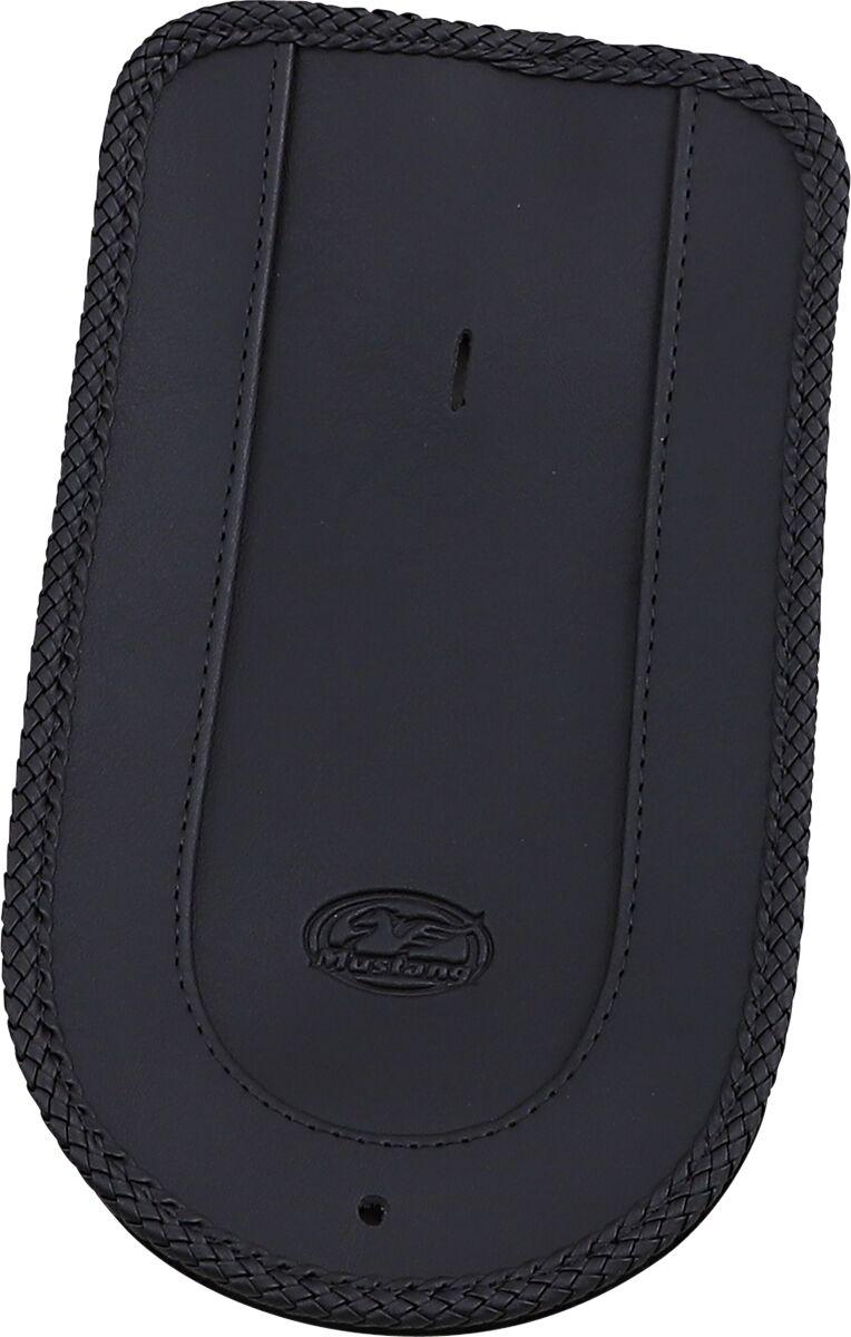 Mustang Fender Bib For Solo Seat For Harley Davidson FLSTF 1450 Fat Boy 2006 - Black