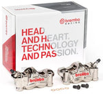 Brembo GP4-RX Upgrade Brake Caliper Kit For Honda CB1000R 2008-2017 Fits Front Left And Right - Aluminium