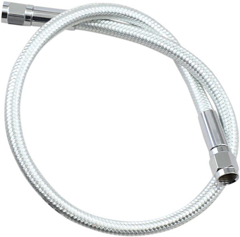 Magnum Shielding Braided Universal ABS Brake Hose 48.5 cm (19") - Chrome Sterling Chromite II