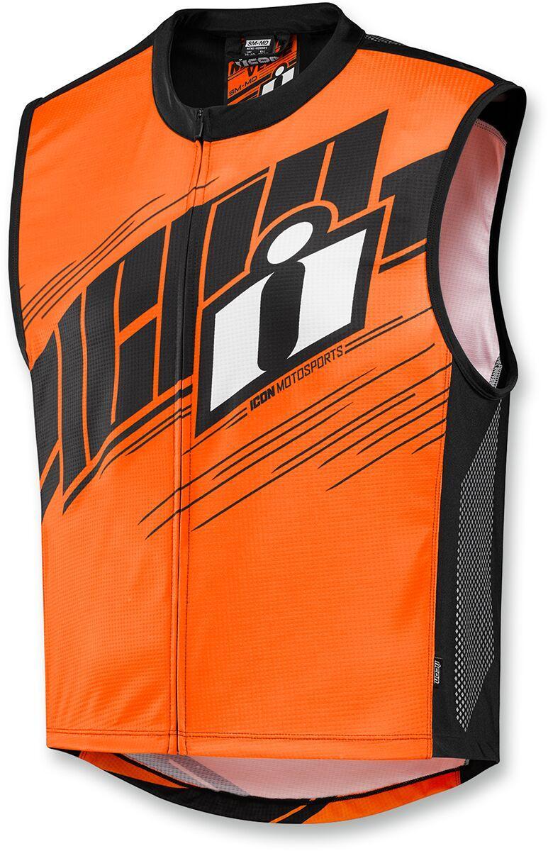 Icon Mil Spec 2 Vest - Black/Hi-Vis Orange