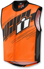 Icon Mil Spec 2 Vest - Black/Hi-Vis Orange