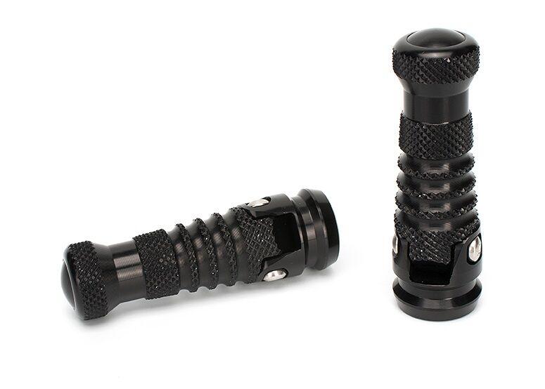 Gilles Foldable Footpeg - Version 1 - Black