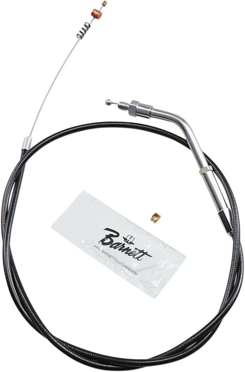 Barnett  Vinyl Throttle Idle Cable For Harley Davidson XLH 1200 1988-1995 81.5 cm (32") - Black
