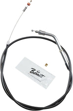 Barnett  Vinyl Throttle Idle Cable For Harley Davidson XLH 1200 1988-1995 81.5 cm (32") - Black