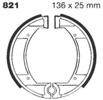 EBC G Grooved Brake Shoes For Maico F 100 Piccolo 1934-1950 Front