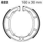 EBC G Grooved Brake Shoes For Maico F 100 Piccolo 1934-1950 Rear